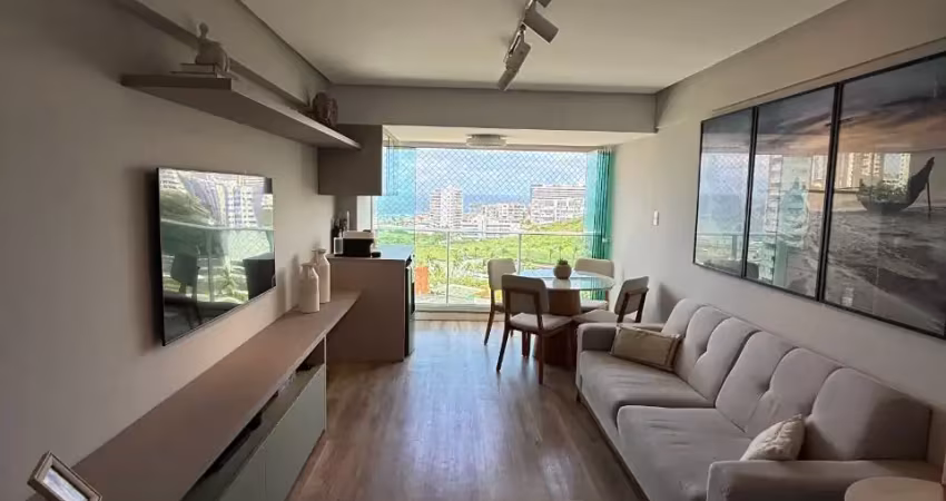 Apartamento a venda em armação com 2 quartos vista mar no solar riviera