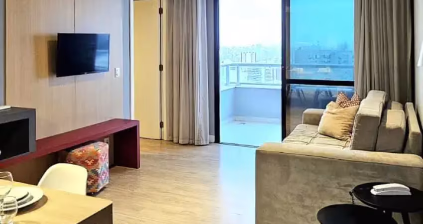 Apartamento a venda no caminho das árvores quarto e sala com varanda no mondial