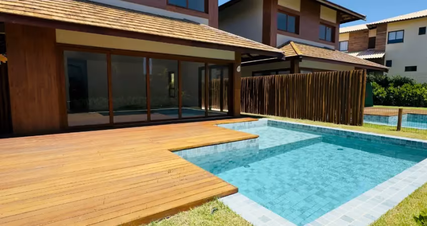 Casa a venda em itacimirim cm 4 suites piscina no cond marluá pé na areia