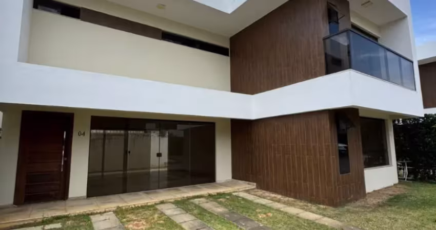 Casa a venda em buraquinho com lauro de freitas com 4 suites no quinta do bosque