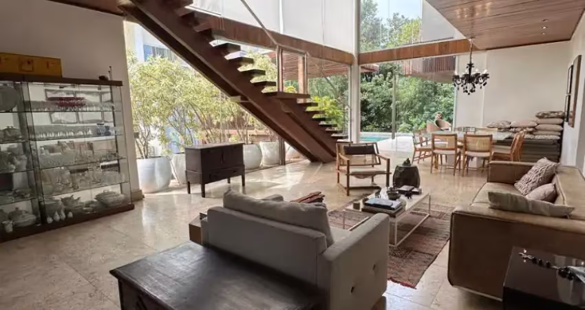 Casa a venda em alphaville 1 com 4 suites piscina e área gourmet no residencial itapuã