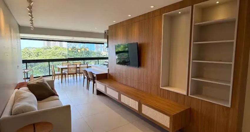 Apartamento para locação com 2 quartos reformado e mobiliado em alphaville 1