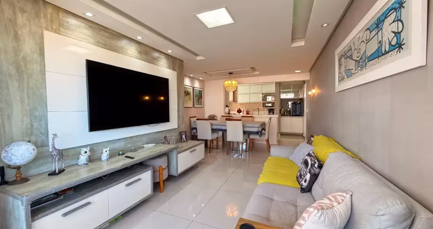 Apartamento a venda no colina de piatã com 3 quartos varanda e vista mar