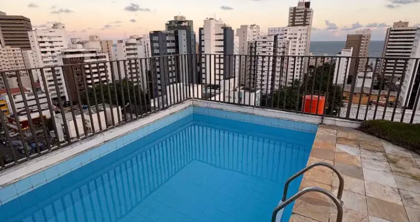 Cobertura a venda na pituba com 4 quartos piscina privativa e vista mar