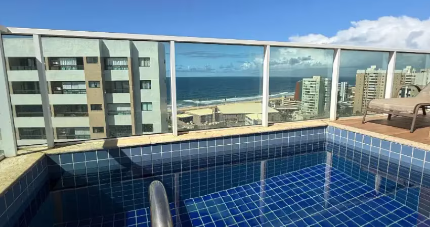 Cobertura linear em armação com 3 quartos nascente e piscina privativa