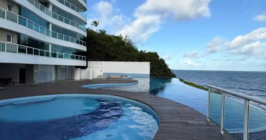 Apartamento a venda no terrazzo ondina com 2 quartos varanda e vista mar