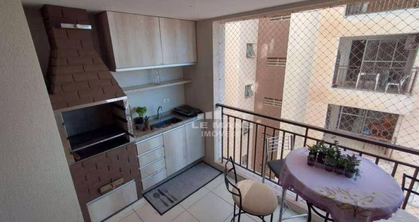 Apartamento a venda no Residencial Estação Paulista, 3 quartos, 1 suíte, 2 vagas, no bairro Paulista em Piracicaba – SP