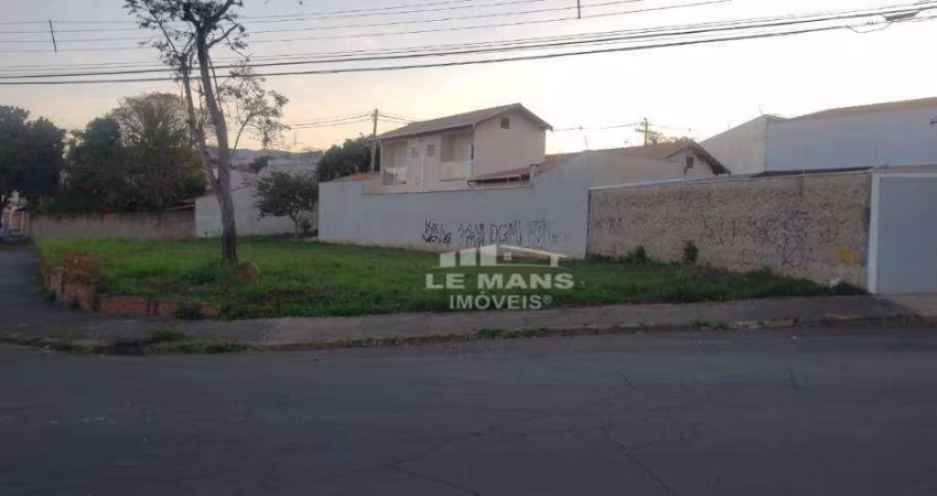 Terreno de esquina a venda, no bairro Santa Rosa em Piracicaba - SP