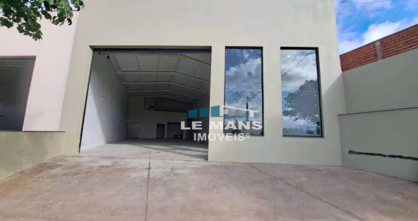 Barracão para alugar, 250 m² por r$ 4.000/mês - jardim brasil - piracicaba/sp