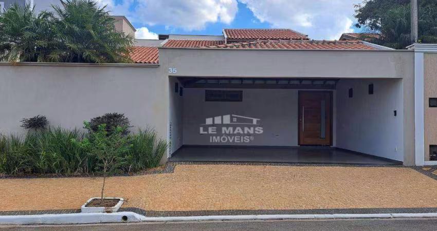 Casa a venda no Condomínio Água Viva, 3 quartos, 3 suítes, 2 vagas, no bairro Jardim Caxambu em Piracicaba - SP