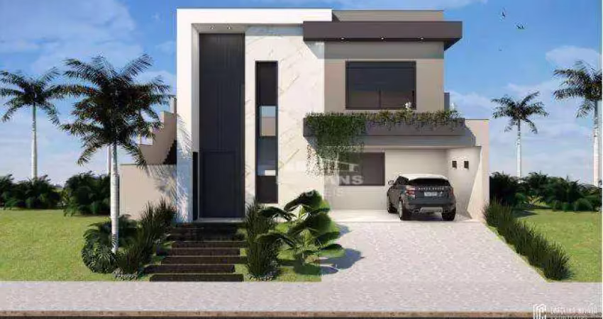 Casa em condomínio a venda no villa d'aquila , 3 quartos, 3 suítes, 4 vagas, no bairro santa rosa em piracicaba - sp