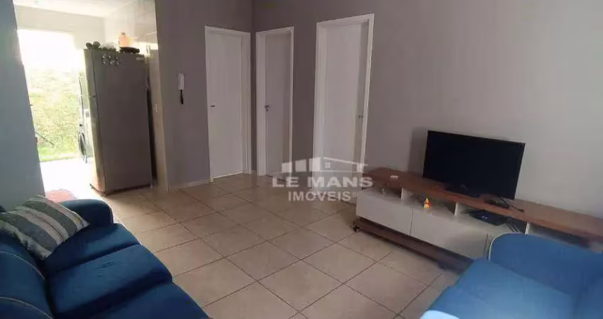 Apartamento a venda no condomínio villagio girassol, 2 quartos, 1 vaga, no bairro santa terezinha em piracicaba - sp
