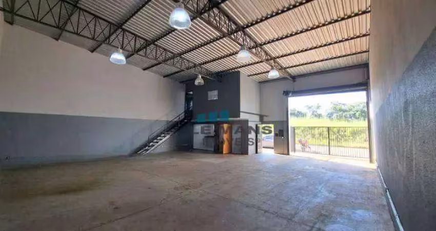 Barracão para alugar, 160 m² por r$ 4.760,00/mês - são mateus - piracicaba/sp