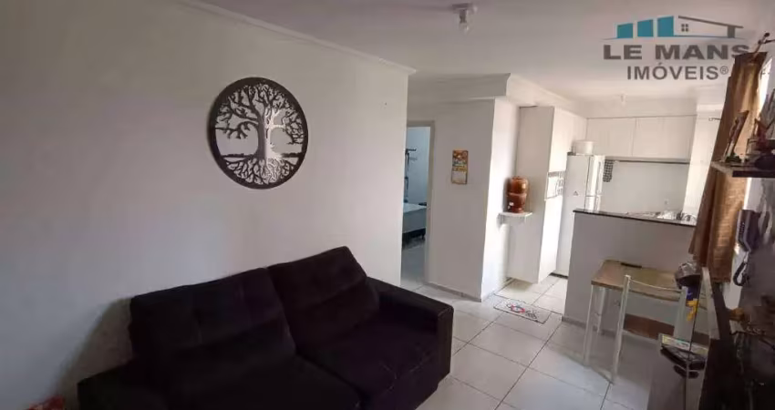 Apartamento a venda no condomínio jardins do sol , 2 quartos, 1 vaga, no bairro monte líbano em piracicaba - sp