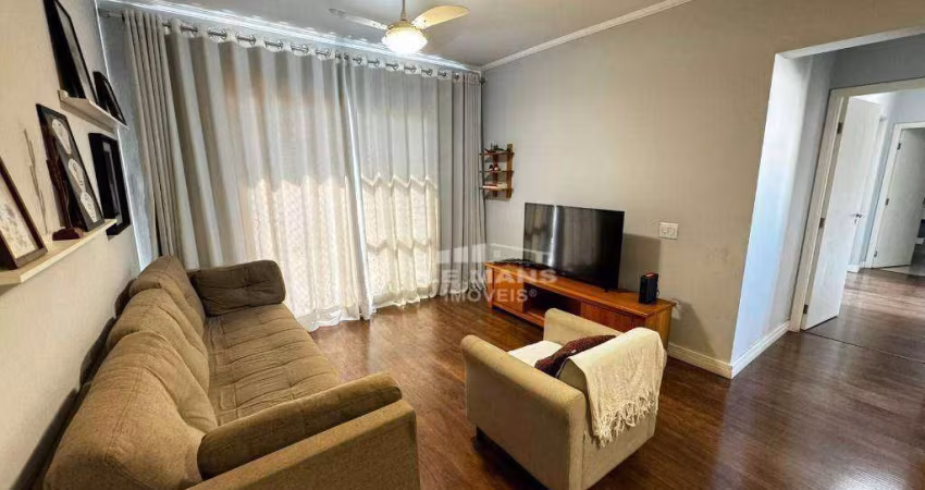 Apartamento a venda no Edifício Belvedere, 2 quartos, 1 vaga, no bairro Centro em Piracicaba – SP