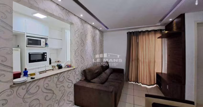 Apartamento a venda no Residencial Las Palmas, 2 quartos, 1 vaga, no bairro Jardim Nova Iguaçu em Piracicaba – SP