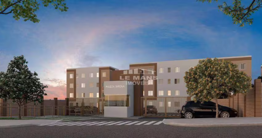 Apartamento a venda no piazza sirena, 2 quartos, 1 vaga, no bairro vivendas em piracicaba – sp