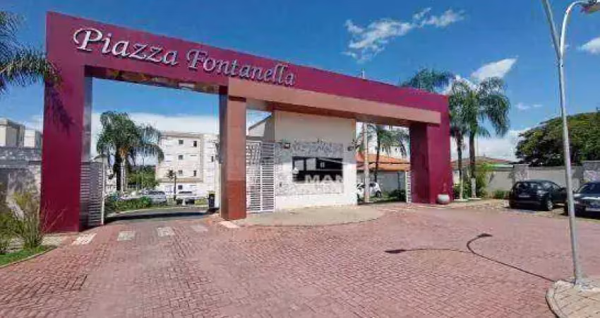 Apartamento com 2 dormitórios à venda no condomínio residencial piazza fontanella, no bairro jardim são francisco - piracicaba/sp