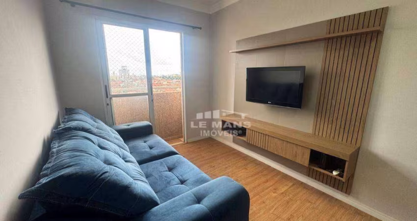 Apartamento a venda no Edifício Torres do Jardim l, 2 quartos, 1 suíte, 2 vagas, no bairro Nova América em Piracicaba - SP
