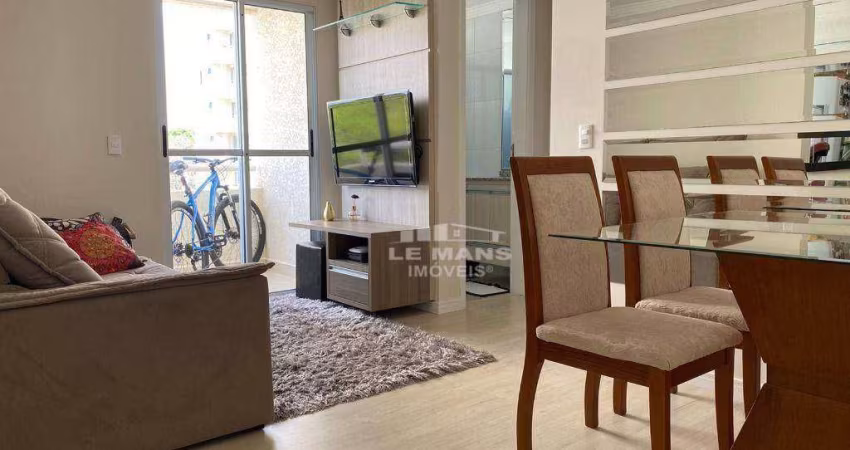 Apartamento a venda no Residencial Las Palmas, 2 quartos, 1 vaga, no bairro Dois Córregos em Piracicaba – SP