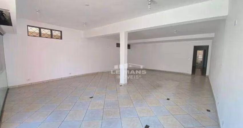 Casa comercial com salão para alugar, 3 quartos, 2 suítes, 4 vagas, no bairro Paulicéia em Piracicaba - SP