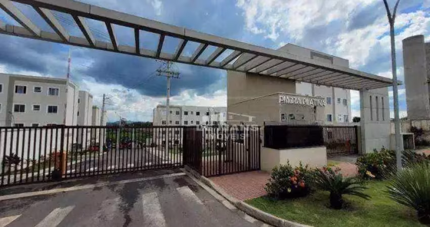 Apartamento com 2 dormitórios à venda no residencial piazza platina - jardim parque jupiá - piracicaba/sp