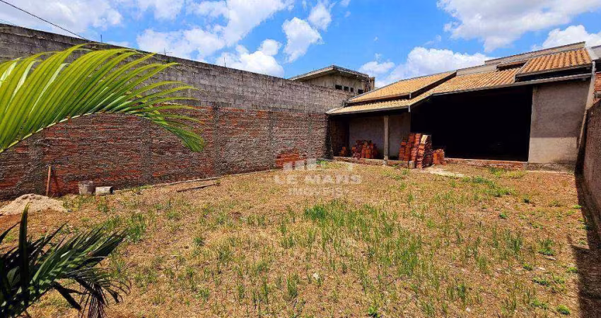 Casa em construção a venda, 2 quartos, 1 suíte, 4 vagas no bairro Terra Azul em Piracicaba - SP