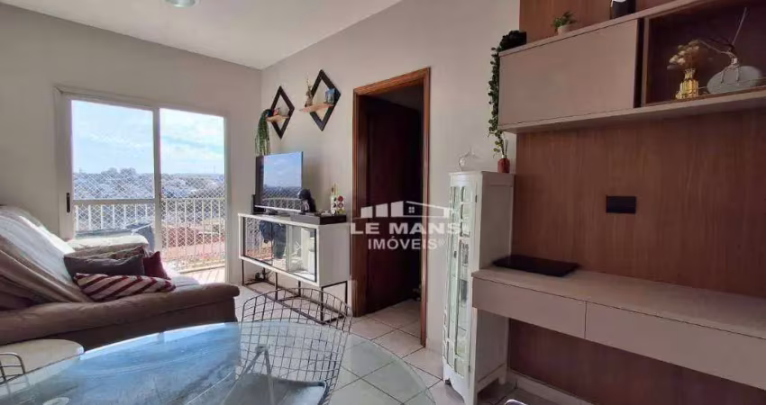 Apartamento a venda no edifício cardoba, 2 quartos, 1 suíte, 1 vaga, no bairro noiva da colina em piracicaba – sp