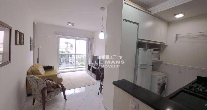 Apartamento para alugar no Edifício Santiago, 1 suíte, 1 vaga, no bairro Cidade Alta em Piracicaba - SP