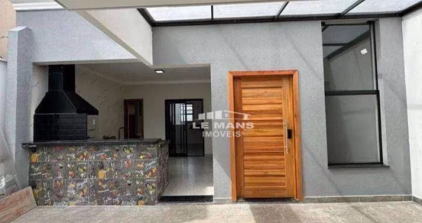 Casa em construção a venda, 3 quartos, 1 suíte, 2 vagas, no bairro Água Branca em Piracicaba - SP
