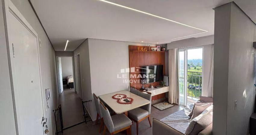 Apartamento a venda no Edifício Terras Altas Residencial, 2 quartos, 1 vaga, no bairro Pompéia em Piracicaba - SP