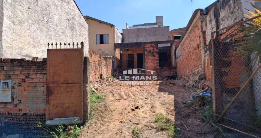 Terreno com estrutura para sobrado a venda no bairro Residencial Santo Antônio em Piracicaba - SP