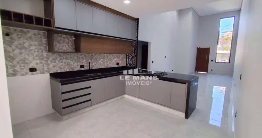Casa a venda no Condomínio Villagio Clotilde Brossi, 3 quartos, 1 suíte, 4 vagas, no bairro Água Branca em Piracicaba - SP