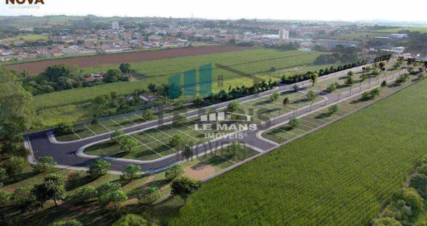 Terreno a venda no loteamento terra nova, no bairro centro - saltinho/sp.