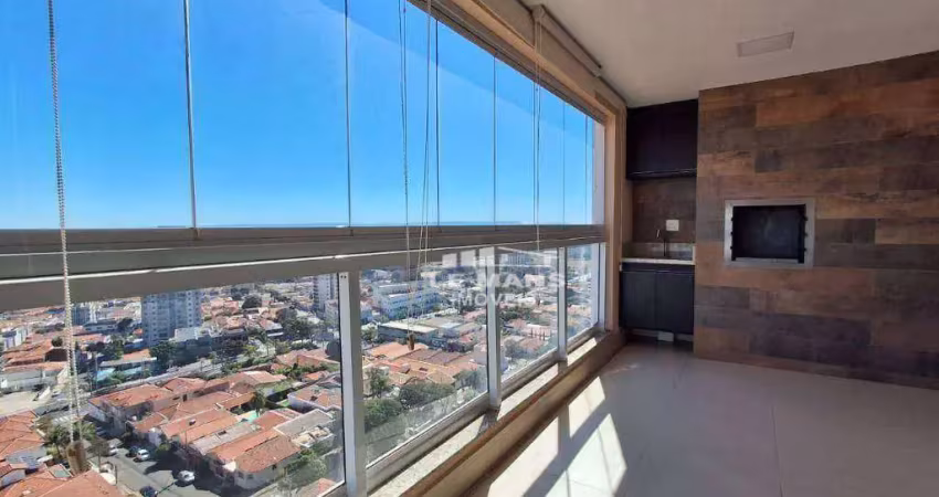 Apartamento a venda no edificio kairos, 3 quartos, 3 suítes, 2 vagas de garagem, no bairro vila independência em piracicaba - sp