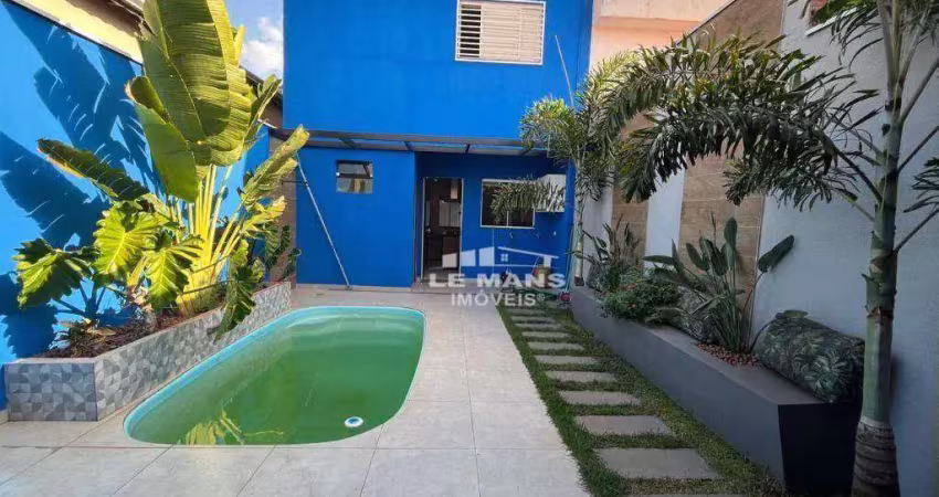 Casa com 2 dormitórios para alugar no bairro campestre - piracicaba/sp