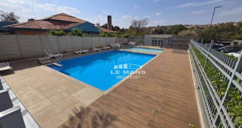 Apartamento com 2 dormitórios para alugar, 45 m² por r$ 1.168,93/mês - jardim itapuã - piracicaba/sp
