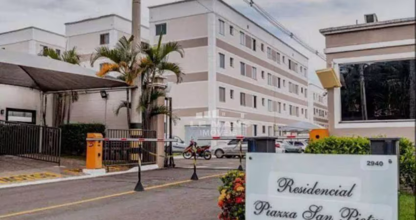 Apartamento com 2 dormitórios à venda no edifício parque piazza san pietro, no bairro nova pompéia - piracicaba/sp