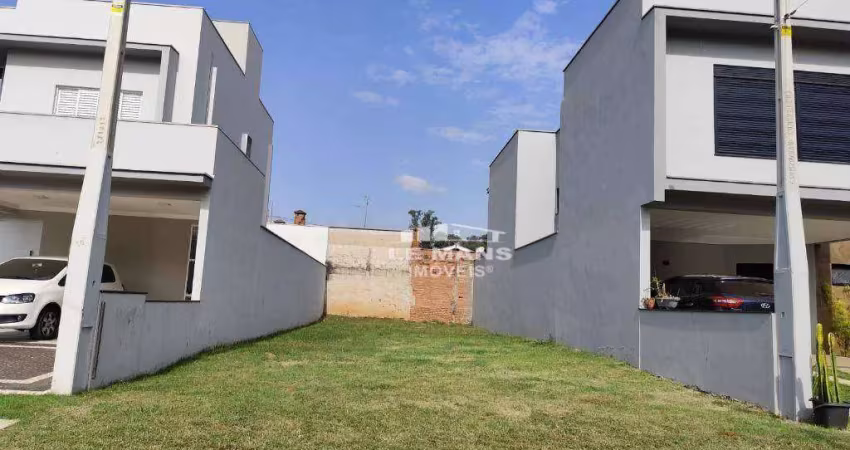 Terreno para venda no condomínio villagio clotilde brossi no bairro água branca em piracicaba - sp