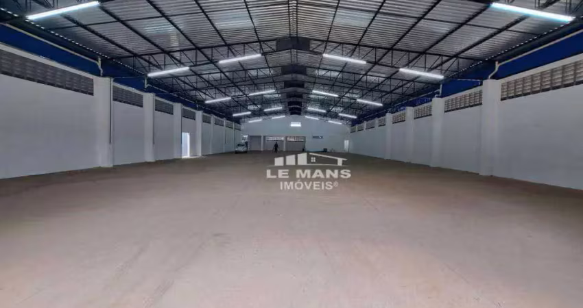 Galpão para alugar, 1200 m² por r$ 25.000/mês - unileste - piracicaba/sp