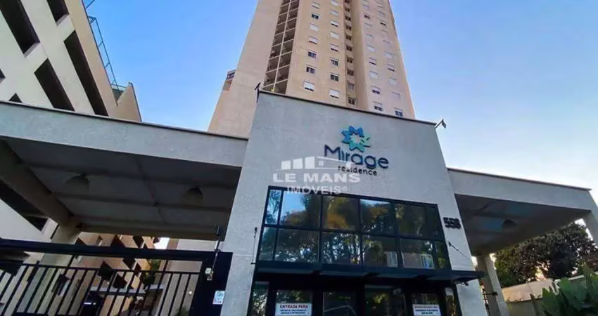 Apartamento para alugar no edifício mirage residence no bairro paulicéia em piracicaba/sp