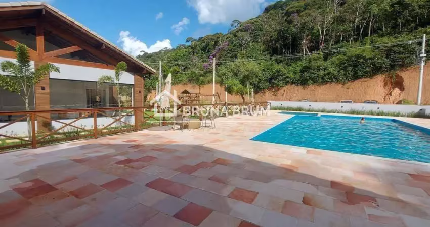 Lote em condomínio fechado para venda em teresópolis, prata