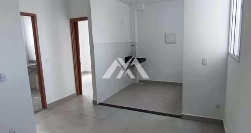 Apartamento com 2 dormitórios para locação por R$900 - Antenor Barion - Marilia/SP