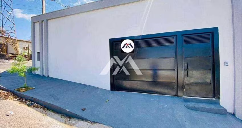 Casa com 3 dormitórios à venda por R$520.000 - Jardim Marilia - Marilia/SP