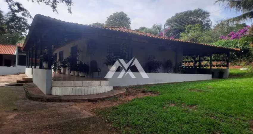 Chácara com 4 dormitórios à venda por r$800.000 - jardim universitario - marilia/sp