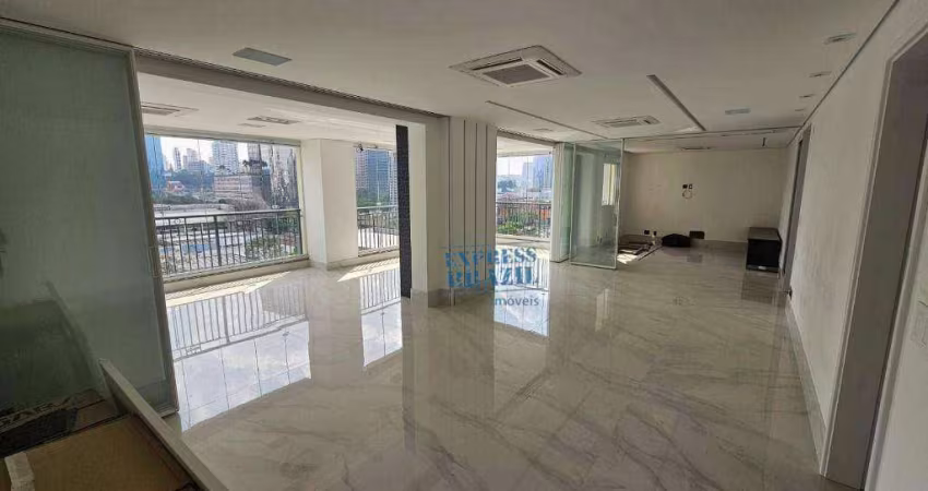 Apartamento com 3 suítes, 168m³ em condomínio de Alto Padrão! - À venda por R$4.250.000 no Brooklin, São Paulo/SP