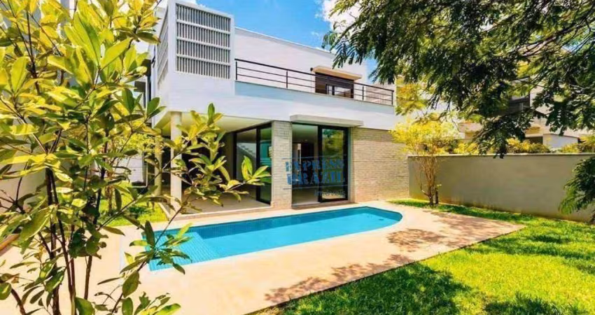 Casa com piscina privativa em condomínio fechado, à venda por R$ 5.950.000 em Moema, São Paulo/SP