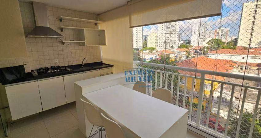 Apartamento com 2 dormitórios para alugar, 60 m² por R$ 5.385/mês - Campo Belo - São Paulo/SP!