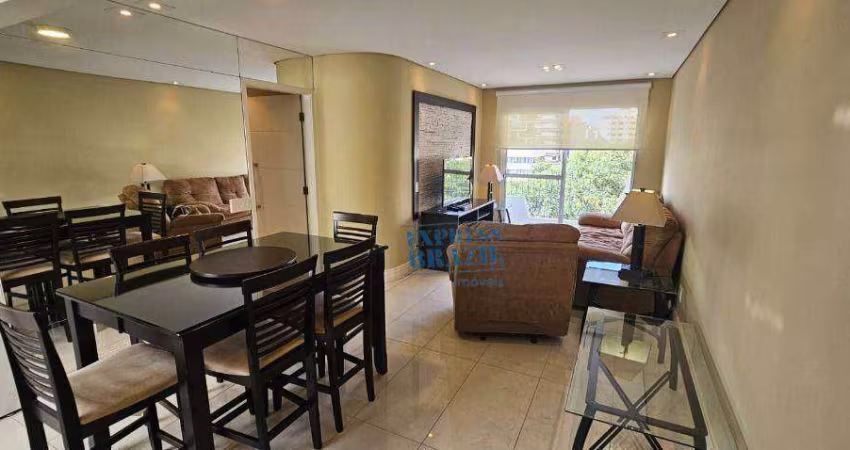 Apartamento totalmente mobiliado - com 2 dormitórios sendo 1 suíte para alugar, 83 m² na Vila Olímpia - Agende sua visita!!!