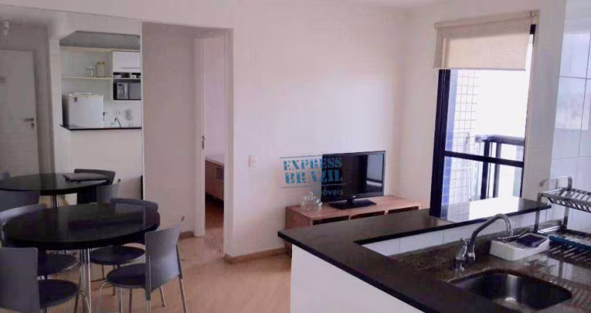 Apartamento com 1 dormitório para alugar, 40 m² no Itaim - São Paulo/SP